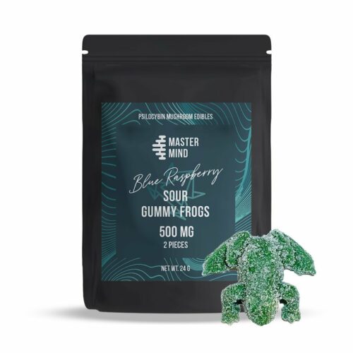 Mastermind Sour Gummy Frogs 500mg