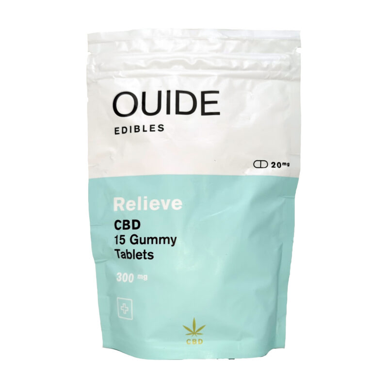 Ouide RELIEVE Gummy Tablets (CBD)
