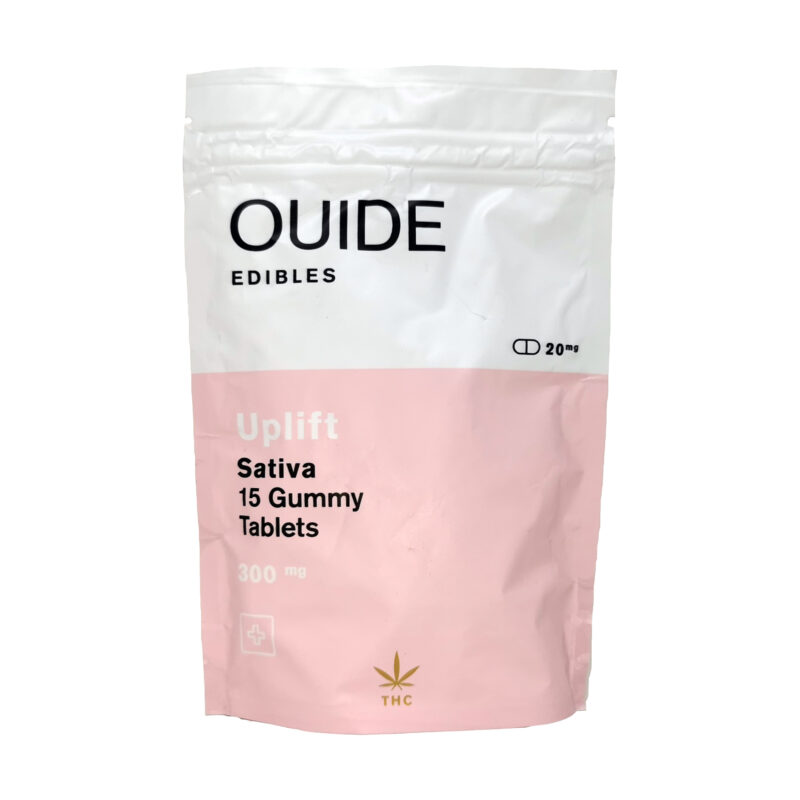 Ouide UPLIFT Gummy Tablets (Sativa)