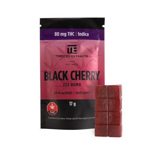 Twisted Extracts Indica Jelly Bombs (80mg THC) - Image 3