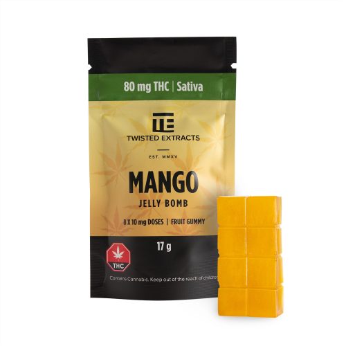 Twisted Extracts Sativa Jelly Bombs (80mg THC) - Image 4