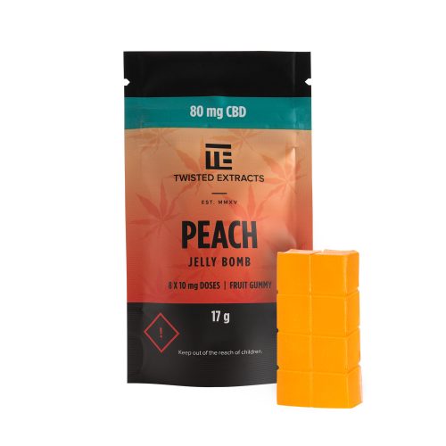 Twisted Extracts CBD Jelly Bombs (80mg CBD) - Image 2