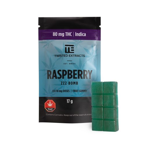 Twisted Extracts Indica Jelly Bombs (80mg THC) - Image 2